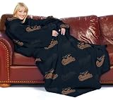 MLB Baltimore Orioles Adult Comfy Throw Blanket with Sleeves