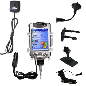 Click here to buy Car Auto Multi Adapter Mount Holder GPS Navigation Kit for the Compaq iPAQ 3970 with built... by Gomadic.