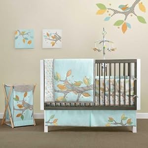 Migi Little Tree 4 Piece Crib Bedding Set by Bananafish