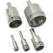 5 Large Diamond Hole Saw Drill Bits Tile Glass Marble