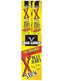 Jack Links Beef Jerky Strip, Original X-Stick Flavor, 0.68-Ounce Units (Pack of 40)
