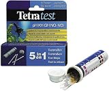  : Tetratest Teststreifen 5 in 1, 25 Stück - Wassertest fürs Aquarium