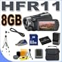 Canon VIXIA HF R11 Dual Flash Memory Camcorder BigVALUEInc Accessory Saver 8GB Battery/Rapid Charger Bundle
