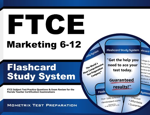 FTCE Marketing 6-12 Flashcard Study System: FTCE Test Practice Questions & Exam Review for the Florida Teacher Certification Examinations (Cards)