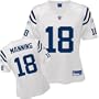Reebok Indianapolis Colts Peyton Manning Women's Replica White Jersey