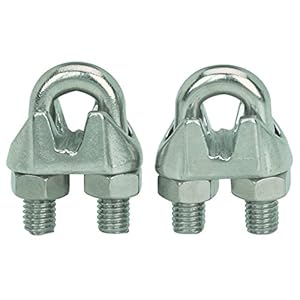 Guy Wire Clamps, Pkg of 3