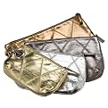 Hollywood Intuition Metallic 4-In-1 Cosmetic Bags - Neutral