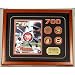 Barry Bonds Autographed 700Th Home Run Photo Mint