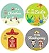 Lucy Darling First Holiday Baby Stickers - Gender Neutral - First Holiday Style 2