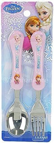 Disney Frozen Wave spoon fork set by skgood