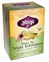 Yogi Green Tea Triple Echinacea, Herbal Tea Supplement, 16-Count Tea Bags (Pack of 6)