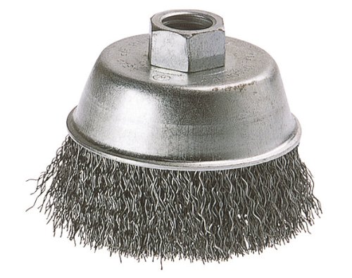 Wolfcraft 2151000 1 Topf-Drahtb&uuml;rste WS M14 &oslash; 90 mm