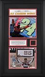 Jeff Gordon Framed Autographed 8x10 Photograph | Details: 2011 AdvoCare at Atlanta Motor Speedway, 85th Career Win, with Race Used Tire - Limited Edition of 24