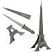 Eiffel Tower Dagger Statue Sword