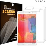 Mr Shield Samsung Galaxy Tab Pro 8.4" 8 Inch Premium Clear [3-pack] Screen Protector with Lifetime Replacement Warranty