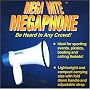 Hand Held Mega Mite Megaphone with Siren for Emergencies. Great for Cheerleading, Sporting Evets, Picnics, Boating and More