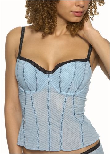 Jezebel Contrast Trim corset camisole