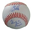 Texas Rangers Colby Lewis Autographed ROLB Baseball Featuring "AL Back to Back Champs" Inscription! Proof Photo