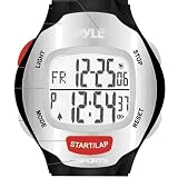 GSI Quality Marathon Runner Wrist Watch For Men With 150-Lap Chronograph Stopwatch Memory, Target Time Settings, Alerts And Alarms - For Training, Exercise, Jogging And Running