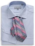 Fancy Twill Stripe Dress Shirt