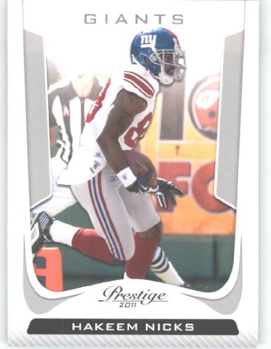 2011 Panini Prestige #131 Hakeem Nicks - New York Giants (Football Cards)