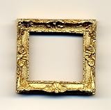 Dollhouse Miniature Set of 2 Ornate Victorian Frames