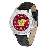 Central Michigan Chippewas NCAA Anochrome Competitor Mens Watch (Poly/Leather Band)