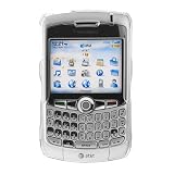 TRANSPARENT CLEAR SNAP-ON COVER HARD CASE PROTECTOR for BLACKBERRY CURVE 8300 / 8310