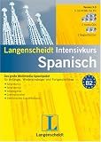 Langenscheidt Intensivkurs Spanisch 3.0, 5 CD-ROMs, 2 Audio-CDs u. 2 Begleitb�cher Das gro�e Multimedia-Sprachpaket f�r Anf�nger, Wiedereinsteiger und ... Elektronisches Euro-W�rterbuch - 