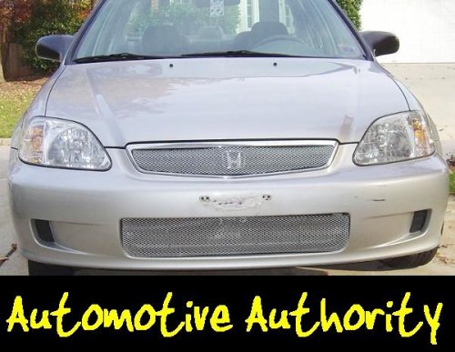 Honda Civic Chrome Mesh Grille Insert 99-00
