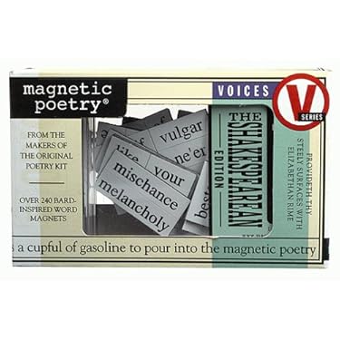 Shakespeare Magnetic Poetry Kit