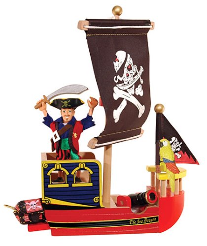 Childrens Toyshop  Toys : Pirate Legends: Voyage of the Sea Dragon Pirate Ship