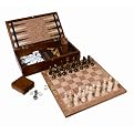 3-In-1 Wood Game Compendium