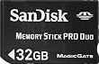 SanDisk �������[�X�e�B�b�N PRO Duo 32GB �T���f�B�X�N�@�~�j�P�[�X�t�@�o���N�i