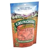 Crunchies Freeze-Dried Organic Strawberries, 1-Ounce Pouches (Pack of 6)