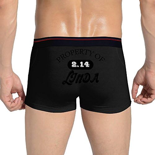 Sweet Property Of Linda Man Comfort Black Underwear Large Boxer Brief