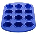 Silicone Solutions Mini Muffin Pan  Blue