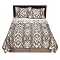 Home Ikat Comforter Set - Taupe