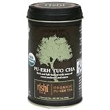 Rishi Tea Organic Pu-erh Tuo Cha Loose Tea, 5-Ounce Tin (Pack of 2)