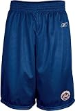New York Mets MLB 9" Inseam Royal Center Field Mesh Baseball Shorts By Reebok (XL=36-38)