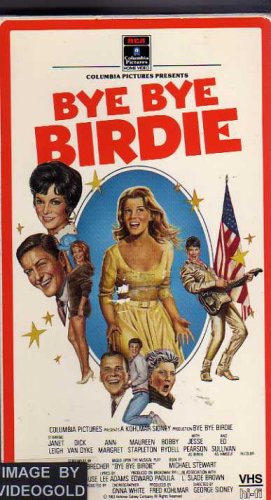 VHS : BYE BYE BIRDIE- Janet Leigh , Bobby Rydell