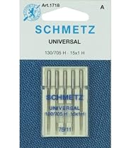 Schmetz Universal Machine Needles 5/Pk- Size 11/75