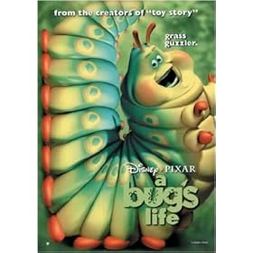 A Bug's Life - Movie Poster - The Grass Guzzler (Size: 27'' x 39'')