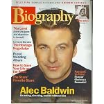 Biography Magazine June 2001 - Alec Baldwin, Tea Leoni, Royal Wedding Album, Paris book cover