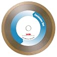 MK Diamond 157511 MK-415 7-Inch Wet Cutting Continuous Rim Diamond Saw Blade with 5/8-Inch Arbor for Porcelain and Vitreous Tile