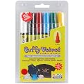 - Primary Puffy Velvet Fabric Markers - 6