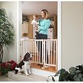 Wide Spaces Swing Gate - Clear