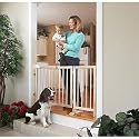 Wide Spaces Swing Gate - Clear