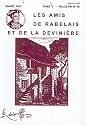 Bulletin - Association Des Amis De Rabelais Et De La Devinie