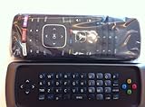 New True XRT302 XRT300 VIZIO Smart TV Qwerty dual side keyboard remote control---With M-GO/Netflix/amazon/ WIDE Key